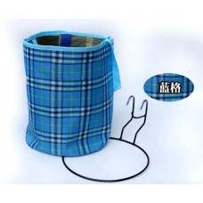 布制方格折叠挂篮